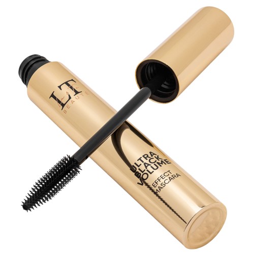 Ультрачерная тушь для ресниц с эффектом объема