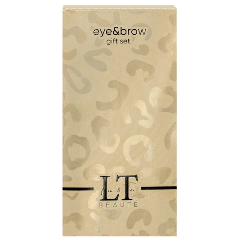 Набор "Эффектный дуэт: ультрачерная тушь для ресниц и гель для бровей"