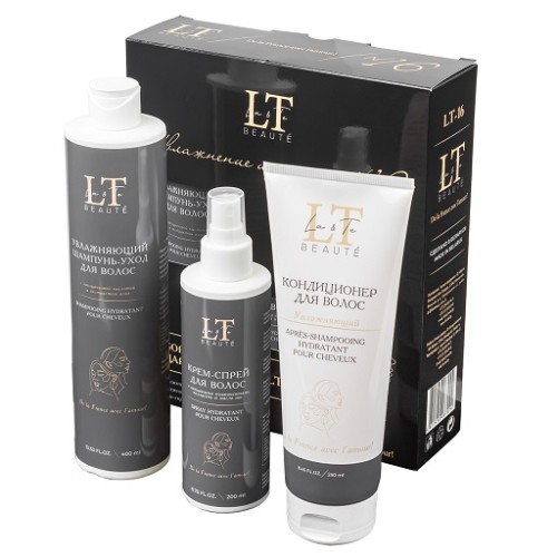 Подарочный набор для ухода за волосами  "Увлажнение и защита" La & Te beaute LT16