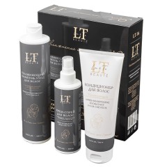 Подарочный набор для ухода за волосами  "Увлажнение и защита" La & Te beaute LT16