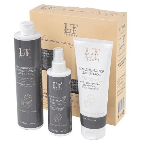 Подарочный набор для ухода за волосами  "Увлажнение и защита" La & Te beaute LT16R