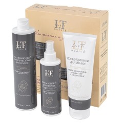 Подарочный набор для ухода за волосами  "Увлажнение и защита" La & Te beaute LT16R