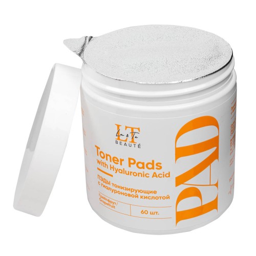 ПЭДЫ тонизирующие c гиалуроновой кислотой 60шт / аромат грейпфрут