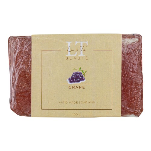 Мыло ручной работы с эфирными маслами ВИНОГРАД, 100гр