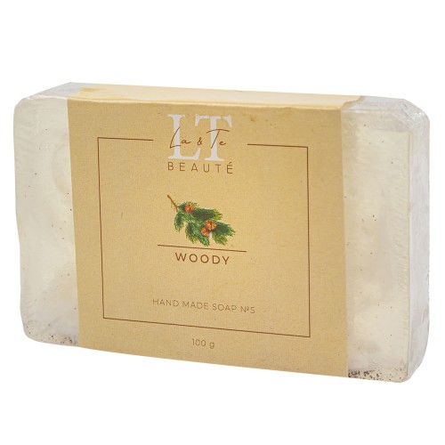 Мыло ручной работы с эфирными маслами ДРЕВЕСНОЕ, 100гр