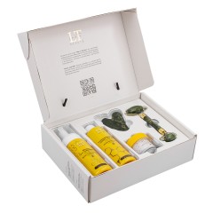 Набор мед и молоко для жирной кожи лица