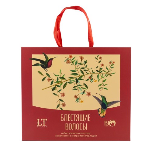 Набор косметики по уходу за волосами с экстрактом ягод годжи "Блестящие волосы"