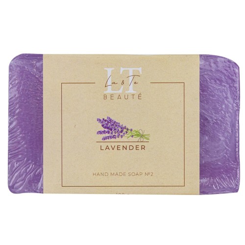 Мыло ручной работы с эфирными маслами ЛАВАНДА, 100гр