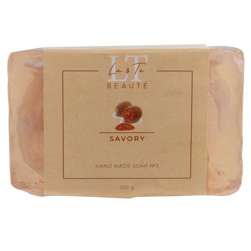 Мыло ручной работы с эфирными маслами ПРЯНОЕ, 100гр