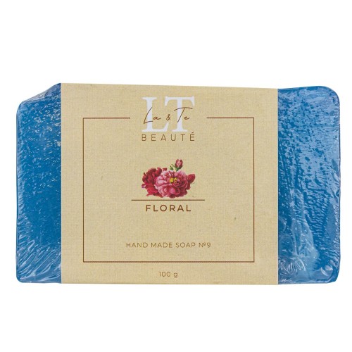 Мыло ручной работы с эфирными маслами ЦВЕТЫ, 100гр
