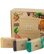 Набор 1( мыло Имбирь и апельсин,Корица.Мята и чайное дерево)