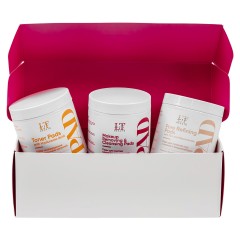 Пэды для лица для снятия макияжа, набор дисков (3 шт*60)/яблоко-клюква, грейпфрут, миндаль