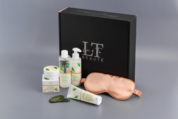 Подарочный набор уходовой косметики для лица с гуаша, 5 предметов