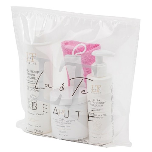 Набор для очищения лица в подарок La & Te beaute LT23