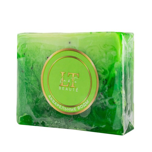 Мыло твердое ручной работы с добавлением эфирных масел "Акварельные воды"