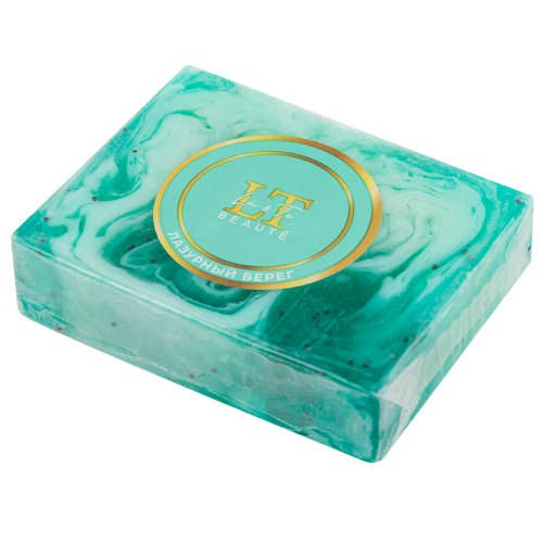 Мыло твердое ручной работы с добавлением эфирных масел "Лазурный берег"
