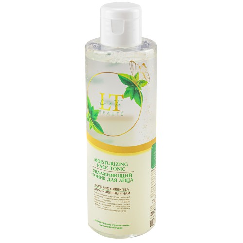 Увлажняющий тоник для лица Алоэ и Зеленый чай,200 мл