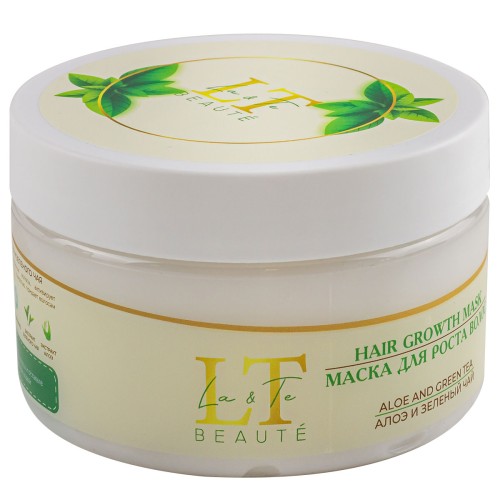 Маска для роста волос Алоэ и Зеленый чай, 250 мл
