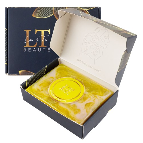 Мыло(+уп) твердое ручной работы с добавлением эфирных масел "Сладкая жизнь"