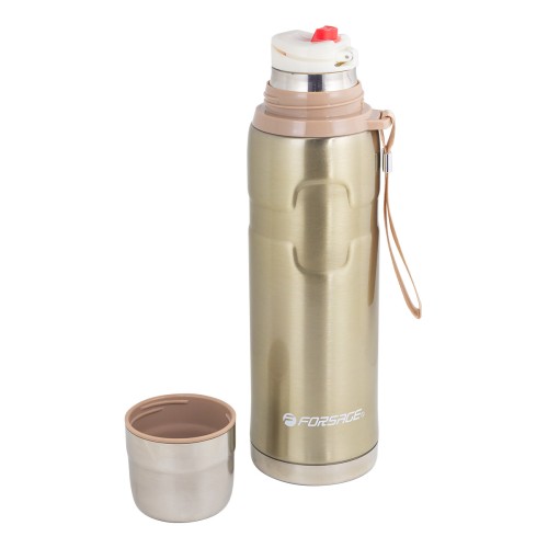 Термос для напитков, золотой 750мл