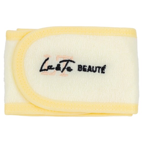 Повязка на голову на липучке (бежевая)