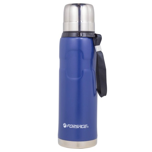 Термос для напитков,синий 750мл