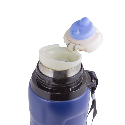 Термос для напитков,синий 750мл