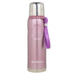 Термос для напитков, розовый 750мл
