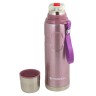 Термос для напитков, розовый 750мл