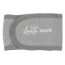 Повязка на голову на липучке (серая)