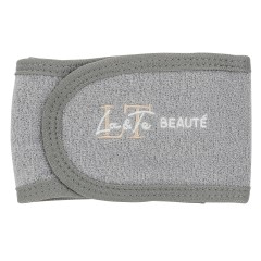 Повязка на голову на липучке (серая)