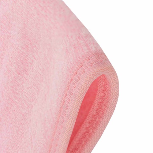 Повязка на голову на липучке (розовая)