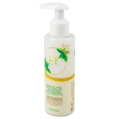 Гель-пилинг для умывания с AHA-BHA кислотами  Алоэ и Зеленый чай, 150 мл