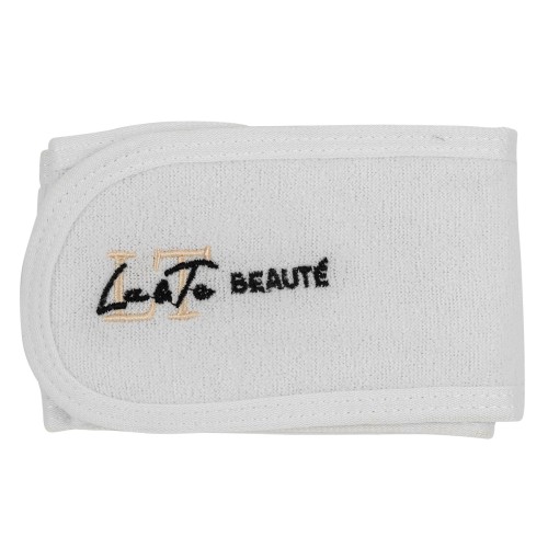 Повязка на голову на липучке (белая)