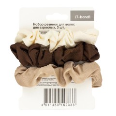 Резинки для волос, комплект 3шт. (для взрослых)
