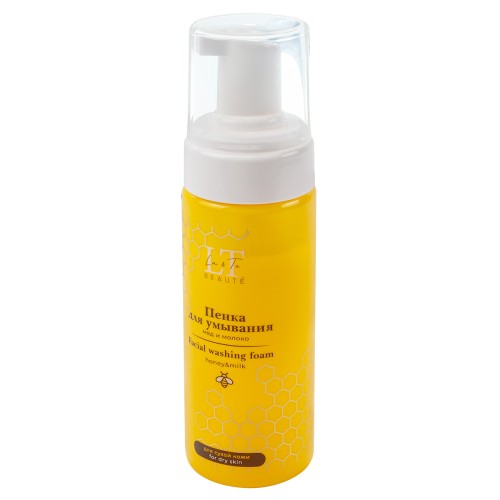 Пенка для умывания мед и молоко для сухой кожи La & Te BEAUTÉ