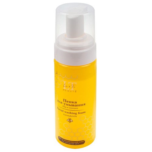 Пенка для умывания мед и молоко для комбинированной кожи La & Te BEAUTÉ