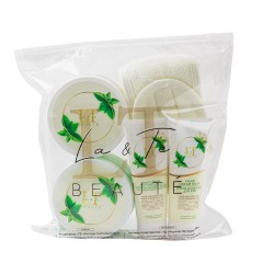 Набор косметики для ухода за телом Алоэ и Зеленый чай, LT40