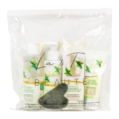 Набор косметики для ухода за лицом Алоэ и Зеленый чай, LT42