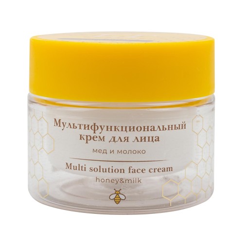 Мультифункциональный крем для лица мед и молоко для комбинированной кожи La & Te BEAUTÉ
