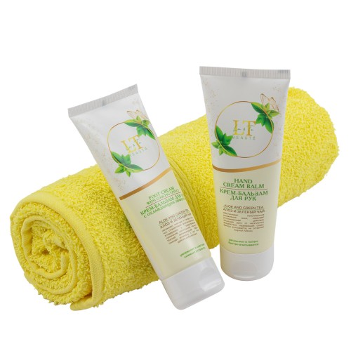 Набор косметики для ухода за телом Алоэ и Зеленый чай, LT43