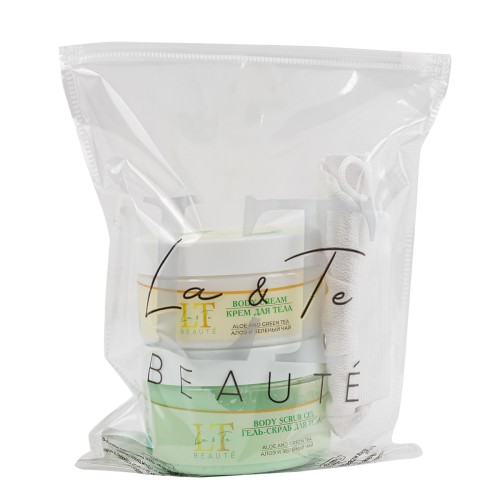 Набор косметики для ухода за телом Алоэ и Зеленый чай, LT45