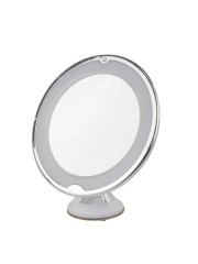 Зеркало настольное круглое (80*80*220мм, цвет белый) 52873