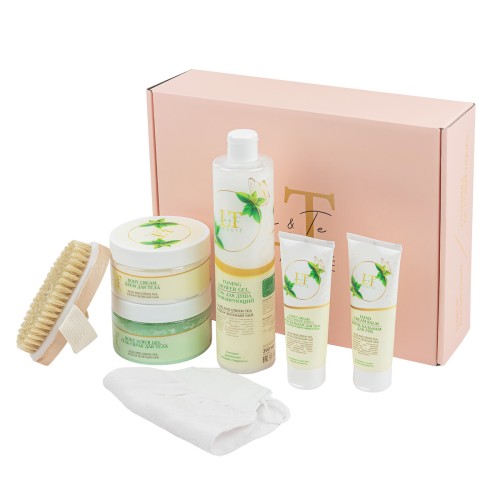 Набор косметики для ухода за телом Алоэ и Зеленый чай, LT4GR