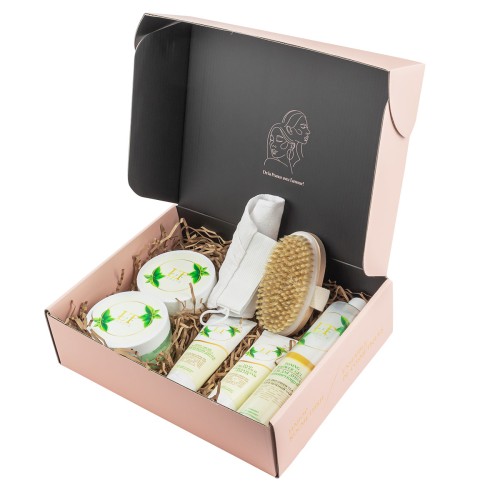 Набор косметики для ухода за телом Алоэ и Зеленый чай, LT4GR