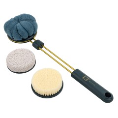 Набор банных принадлежностей по уходу за телом (темно зеленый)