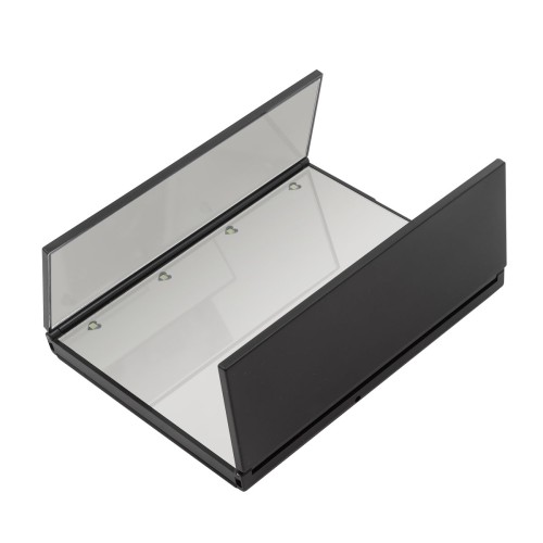 Зеркало настольное (155*122*13мм, цвет черный) 54729