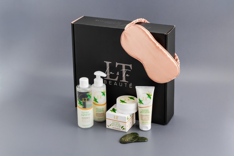 Подарочный набор уходовой косметики для лица с гуаша, 5 предметов